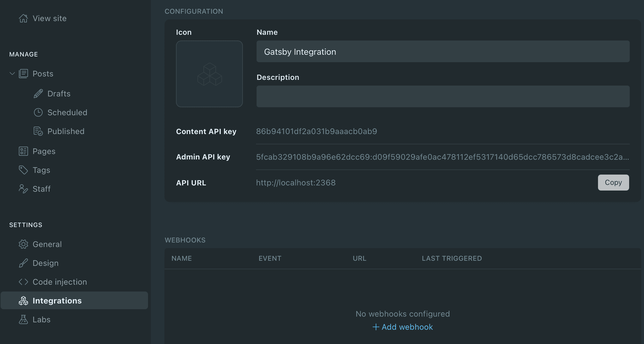 Custom integrations for Gatsby (Image by author)